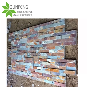 China Rusty Culture Stone Slate Ledges Wall